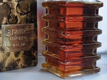 稀少 ヴィンテージ ARAMIS アラミス cologne decanter コロン 12FL.OZ デキャンター 香水瓶,ボトル/used コレクション,ディスプレーに_画像3