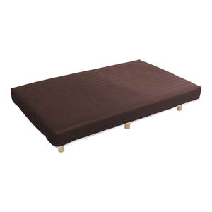  new departure .. taking in . construction simple! about good elasticity with legs roll mattress single size LRM-01S-BR Brown 