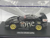 即決有★エポック MTECH エムテック M4 1/43 トヨタ cdma One CERUMO セルモ スープラ Supra JGTC★ミニカー_画像2