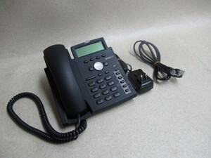 Ω ZB1 10170※保証有 Snom D315 IP電話機 IPDesk Phone USB 接続ポート アダプタ付き・祝10000！取引突破！