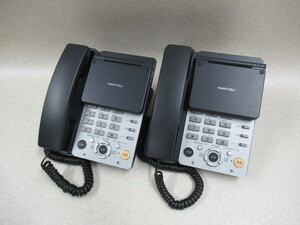 Ω ZZJ1 5939! guarantee have clean .IWATSU rock through PRECOT 18 key telephone machine NR-18KT(BLK)-(2) 2 pcs. set operation * liquid crystal OK * festival 10000! transactions breakthroug!