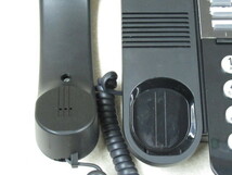 Ω XJ2 9097♪ 保証有 NAKAYO NYC-24Si-SDB ナカヨ 24ボタン標準電話機(黒) 19年製 動作OK・祝10000！取引突破！_画像7