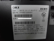 ▲Ω ZN2 3823※保証有 OKI SIP電話機 DI2173 スーパーホンIP-V2 領収書可_画像5