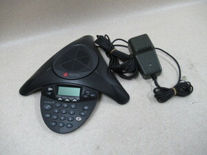 Z1E 6914※保証有 POLYCOM ポリコム Soundstation2 音声会議システム 初期化済・祝10000！取引突破！