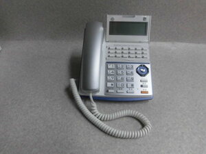 Ω ZQ1 013♪ 保証有 17年製 綺麗 サクサ プラティア TD710(W) 18ボタン電話機 動作済み