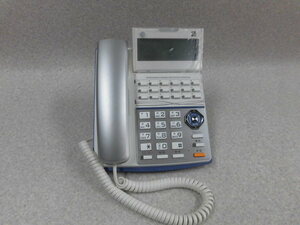 Ω ZQ1 083♪ 保証有 16年製 綺麗 saxa サクサ プラティア TD710(W) 18ボタン電話機 動作済み