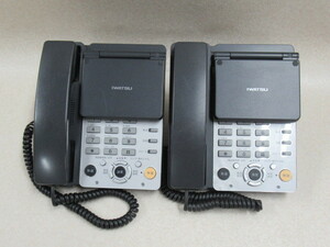 Ω ZZJ1 5940! guarantee have clean .IWATSU rock through PRECOT 18 key telephone machine NR-18KT(BLK)-(2) 2 pcs. set operation * liquid crystal OK * festival 10000! transactions breakthroug!