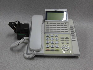 Ω ZR1 1705# 保証有 【 ITZ-32D-1D(WH)TEL 】 EC Aspire UX 32ボタンIP多機能電話機 アダプタ付 初期化済 同梱可