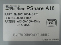 Ω YD 11485# 保証有【 PShare A16 】富士通コンポ－ネント(株) PS/2コネクタ用パソコン切替器 領収書発行可 ・祝10000取引突破!!_画像9