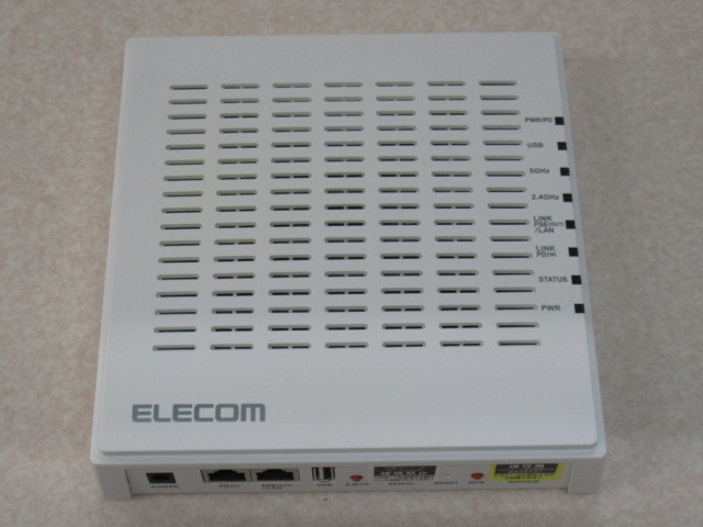 Ω ZU1 11694# 保証有【 WAB-I 1750-PS 】ELECOM 法人向けPoE 無線LAN