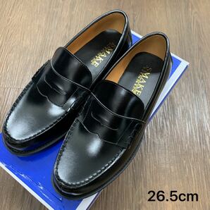 【新品】学生靴1010 BL/26.5cmメンズローファー