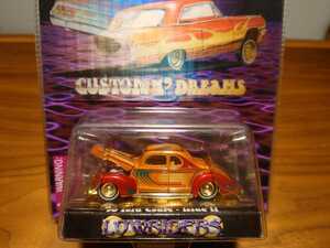 RACING CHAMPIONS 40 FORD Coupe HOT ROD KUSTOM LOWRIDER BOMB HOT ROD IMPALA Ford coupe custom Lowrider moon I z1/64