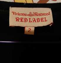 vivienne westwood　ヴィヴィアンウエストウッド RED LABEL　長袖カットソー　オーブマーク入り　エッセンシャルズ　サイズ2（M）黒_画像4