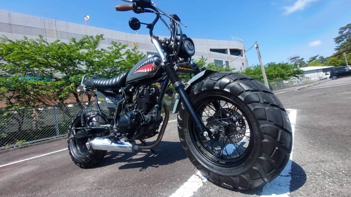 TW200ビッグフットフロント周り solucionescad.com.mx