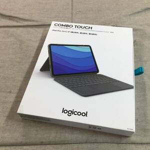 現状品　ロジクール Logicool iPad Pro 11インチ 第1世代 第2世代 第3世代対応 トラックパッド付き Combo Touch iK1176GRA
