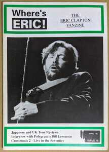 Eric Clapton-Where's Eric* Британия вентилятор Gin 1996