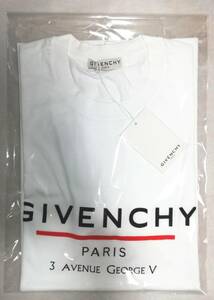  genuine article new goods! free shipping GIVENCHYji van si. Logo oversize T-shirt L size ( domestic XXL 3L and more corresponding )BM70U23002( cotton cotton Givenchy 
