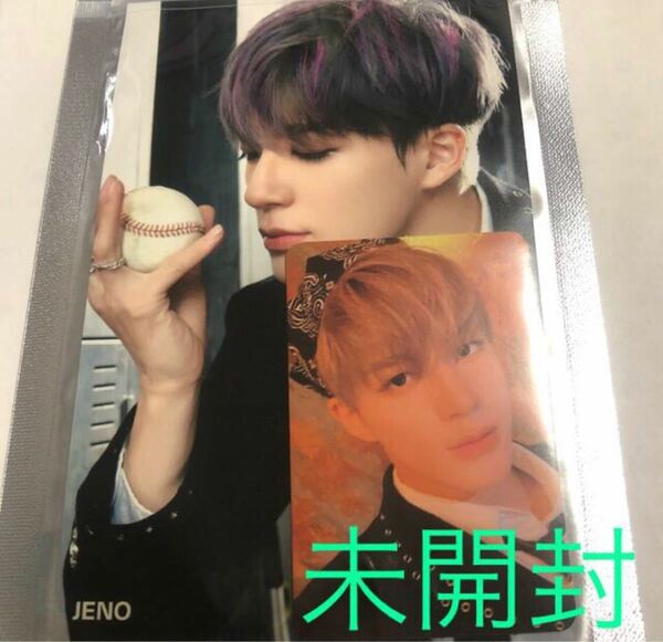 NCT 2021 play ball universe ジェノ ポップアップストア　4x6 フォト　カード　トレカ　セット