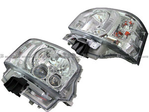 レジアスエース 200 4型 5型 LED ヘッド ライト 本体 ランプ フロント ユニット ウィンカー HEAD－H－018