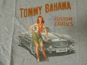 新品TOMMY BAHAMA トミーバハマ Tシャツ新品 2250 USAサイズS GY