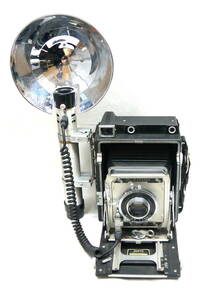 ▲【R405-D246】現状品　GRAFLEX グラフレックス SPEED GRAPHIC + Kodak Ektar Lens 127mm F4.7 大判フィルムカメラ