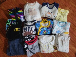 ベビー服 ロンパース【長袖】 まとめ売り【12点セット】