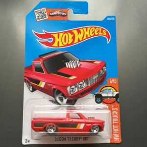 ★Hot Wheels CUSTOM ’72 CHEVY LUV ★ RED