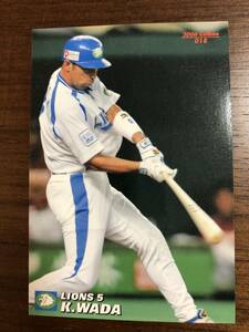 ★ 2006 Calbie Baseball Card 018 Seibu Lions Kazuhiro Wada