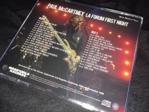 新作！Moon Child ★ Paul McCartney -「LA Forum First Night」Mike Millard Master プレス2CD_画像3