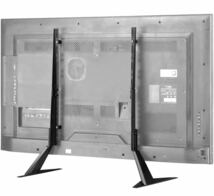 Suptek ユニバーサル LCD 液晶テレビスタンド 汎用 テレビテーブルトップスタンド テレビ台座 22-65インチ対応 耐荷重50kg VESA規格ML1760_画像1