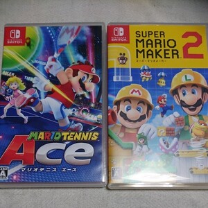 マリオテニス エース+スーパーマリオメーカー2