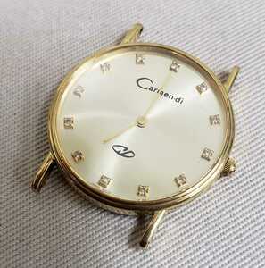 Carmen-di　ダイヤ　K18　750刻印 総重量16.8g カーメン ディ カルメン ディ 腕時計 クオーツ 送料全国一律300円