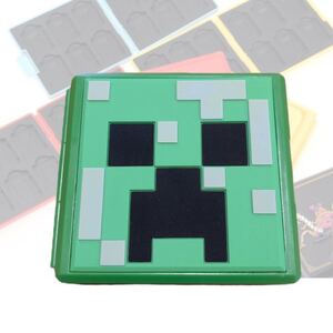 新品 Switch カードケース カード収納 ゲームソフト マインクラフト クリーパー