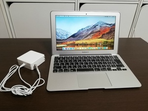 SSD256GB搭載　Apple　MacBookAir　 COREi7搭載☆　即決/4GB/即日発送☆jo01