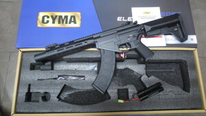 激安セール１本、新品CYMA制093EM,KAC,SR47 M-LOKレールシステムメタル製電動ガンです,G&PVFCマルイM4MP5Akマグプル