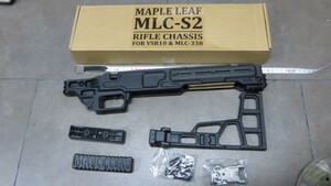 セール,新品 Maple Leaf 社製マルイ VSR-10用 折曲式ライフルMLC-S2ストックセットです.G&P,AK,VFC,CYMA,ECHO1,BAR10