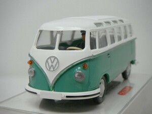  ■ WIKINGバイキング『1/40 7650146 VW Bus Samba ライトグリーン×白 フォルクスワーゲンバス・サンバ ミニカー』激レア