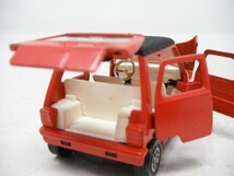 ■ CORGI TOYSコーギー『OSI DAF-CITY CAR レッド シティミニカー』激レアヴィンテージ_画像8