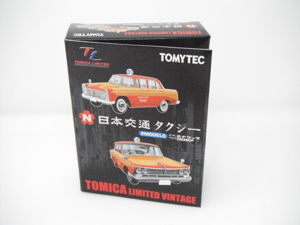 Tomica Limited Vintage 1/64 VOL.1 NISSAN CEDRIC TAXI Nippon Gloria Prince & 