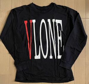 VLONE Tシャツ 長袖 STAPLE LONG SLEEVE SHIRT LS TEE A$AP 中古 L