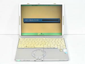 ☆ Panasonic Let's note CF-W5 U2400 1.06GHz/60GB/12.1型 TFTカラー液晶/無線LAN/DVDマルチドライブ/起動確認済み ☆01