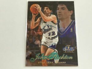 97-98 FLAIR SHOWCASE ROW 2 #47 JOHN STOCKTON