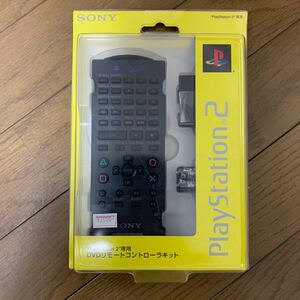 【新品】PS2 DVDリモートコントローラ SONY プレイステーション2 専用