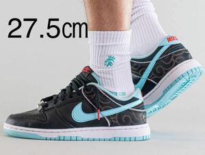 【送料無料】【新品】27.5㎝　NIKE DUNK LOW RETRO SE “Barber Shop” ナイキ ダンク ロー “バーバーショップ” ブラック