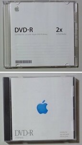 2923 2枚 開封未使用 Apple純正 DVD-R 2x 4.7GB Media 603-2513-A Certified for use with Apple DVD-R drives / 603-0471-A ZM033-1913-A