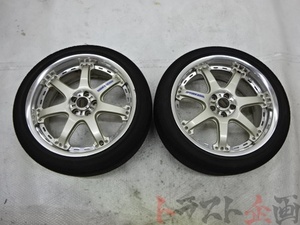 【期間限定特大セール】 1400032007 レイズ ボルクレーシング GT-7 2本セット 18x7.5 38 PCD100 トラスト企画 U