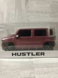 1/18 SUZUKI スズキ 新型ハスラー HUSTLER 非売品 ミニカー カラーサンプル ホワイトxチアフルピンクメタリック