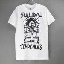 （S) スイサイダルテンデンシーズ　MOHAWK SKULL Tシャツ　(新品) 【メール便可】 SUICIDAL TENDENCIES [9012261]_画像1