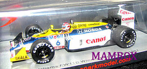 【Ma】SP☆1/43 S7483 Williams FW11B No.6 Winner Hungary GP 1987Nelson Piquet