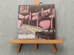 2510i 即決有 中古CD 北九州ハードコア KLAXION 『hello my name is』 12年自主1st mini album ex.fullrangecaution